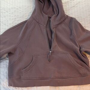 Lululemon Scuba Oversized Half-Zip Hoodie Size M/L in Purple